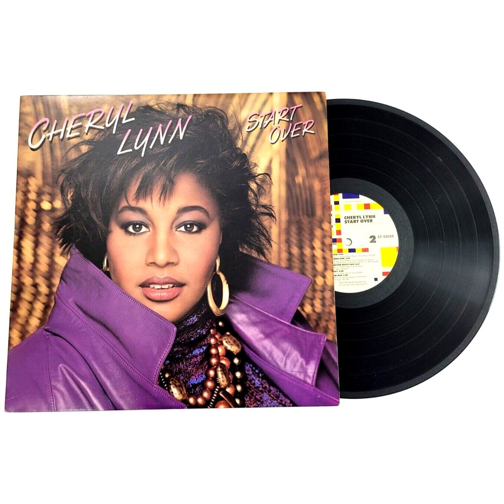 CHERYL LYNN - START OVER - SOUL LP